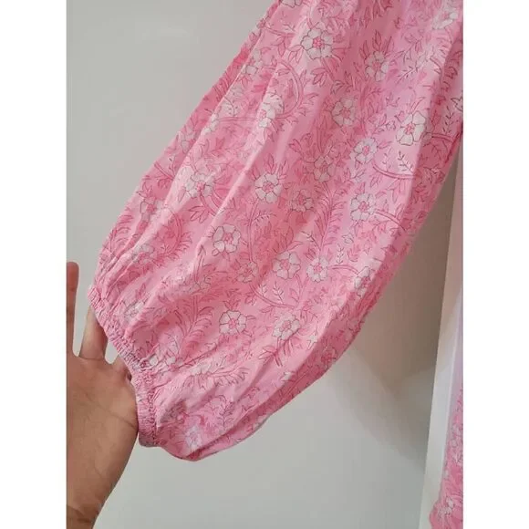 Emerson Fry Bardot Top XS, Pink Floral  $128 - Picture 3 of 9